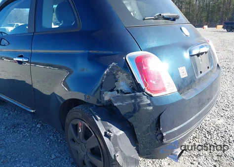 2013 Fiat 500 Pop z USA, uszkodzony, nr VIN 3C3CFFAR9DT574797